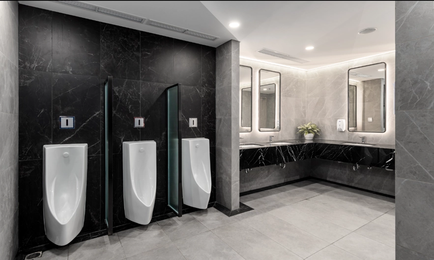 Khu vực nhà vệ sinh nam